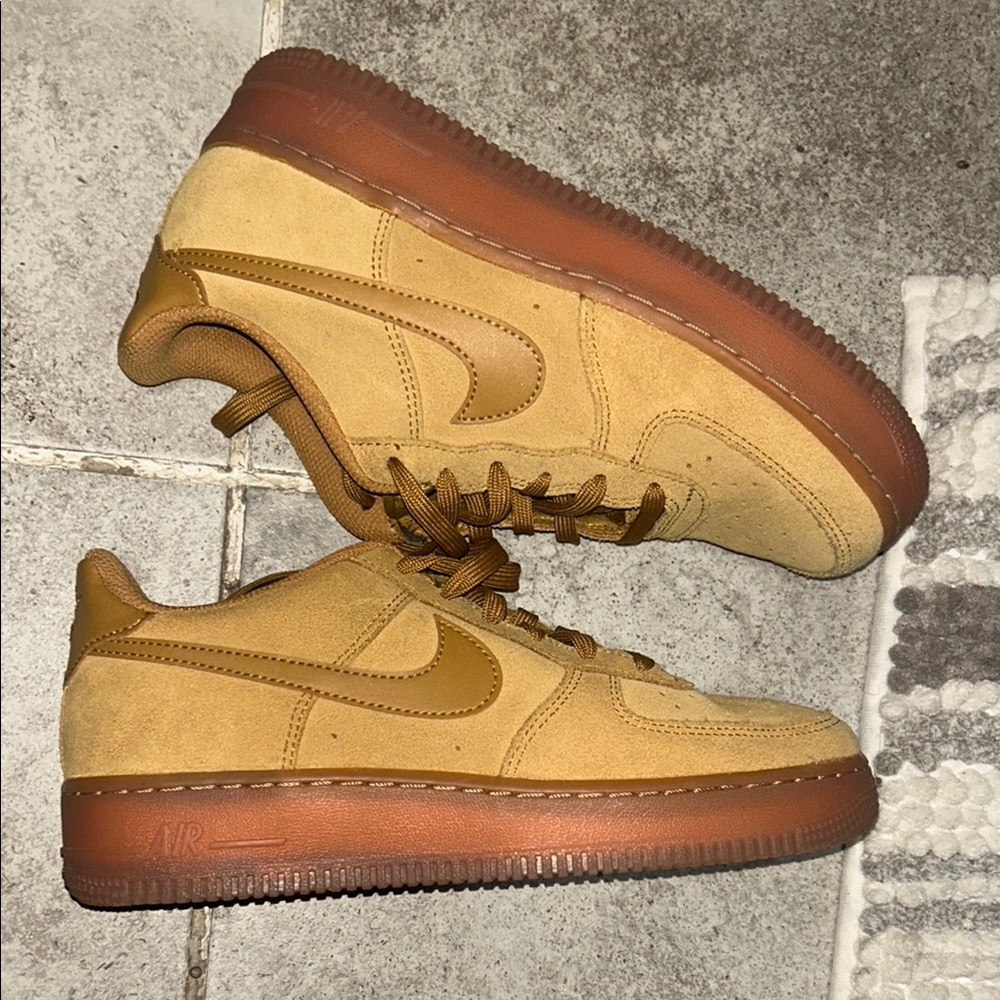 Nike Tan/Wheat Classic Air Force 1 One